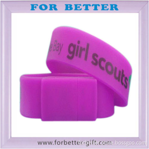 Silicone Wrist USB Band